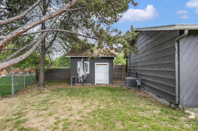 5457 S Oseola Pl, Boise, ID 83709 - view of yard featuring central AC