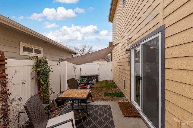 view of patio / terrace