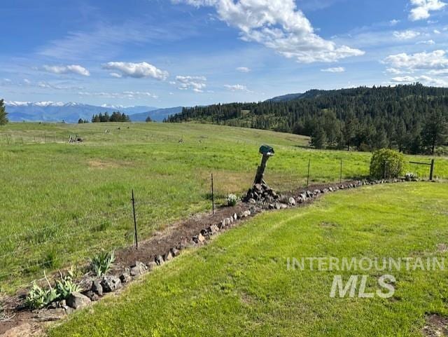 1621 Doumecq Rd, Cottonwood, ID 83522 - view of yard with a rural view and a view of trees