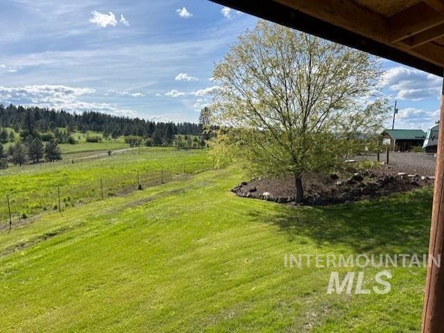 1621 Doumecq Rd, Cottonwood, ID 83522 - view of yard featuring a view of countryside