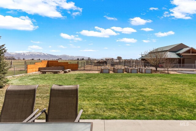 11 W 300 S, Burley, ID 83318 - view of yard featuring fence and a mountain view