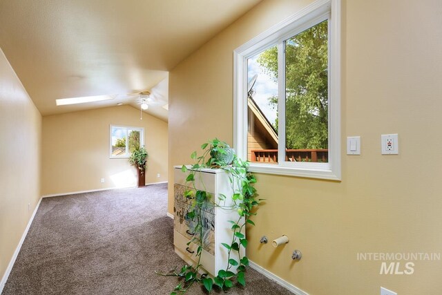 992 N Pinnacle, Eagle, ID 83616 - bonus room with carpet flooring, ceiling fan, lofted ceiling, and baseboards