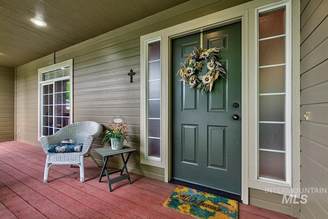 992 N Pinnacle, Eagle, ID 83616 - entrance to property with a porch
