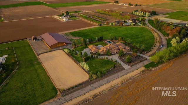 7600 W Ledgerwood Ln, Meridian, ID 83646 - aerial view with a rural view