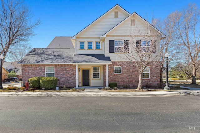 1148 E Winding Creek Dr, Eagle, ID 83616 - traditional home featuring brick siding