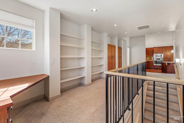 1148 E Winding Creek Dr, Eagle, ID 83616 - interior space with baseboards, visible vents, and recessed lighting
