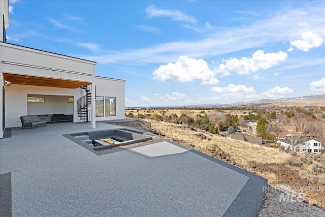 3492 E Heartleaf Dr, Boise, ID 83716 - view of patio featuring stairway