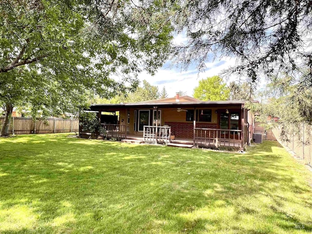1315 W Howard, Boise, ID 83706 - back of property with central AC unit