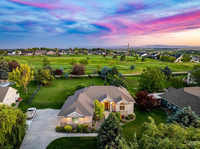 12258 Whitechapel Way, Nampa, ID 83686 - aerial perspective of suburban area