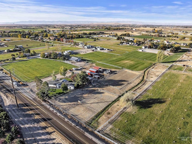 11457 S Cloverdale, Kuna, ID 83634 - drone / aerial view with a mountain view and a rural view