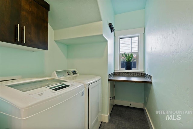 924 E Wright St, Boise, ID 83706 - laundry area with cabinet space and washer and clothes dryer
