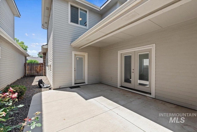 924 E Wright St, Boise, ID 83706 - view of patio / terrace with french doors