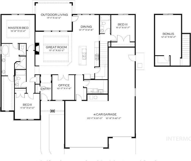 2716 N Heirloom Ave, Eagle, ID 83616 - view of layout