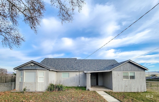 view of ranch-style home