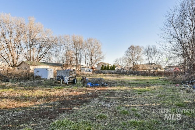 view of yard