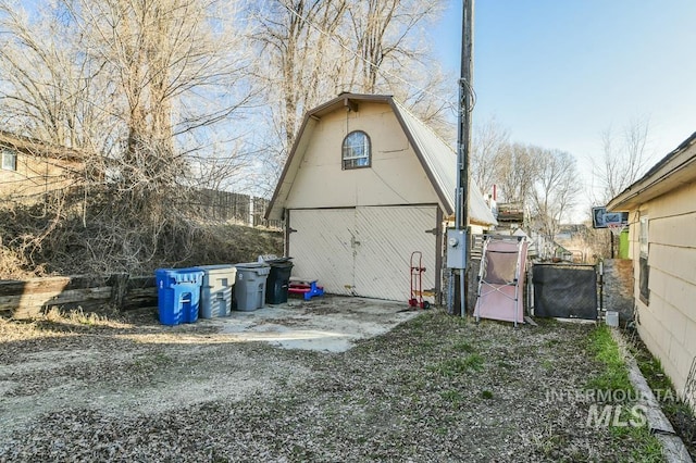 view of home's exterior