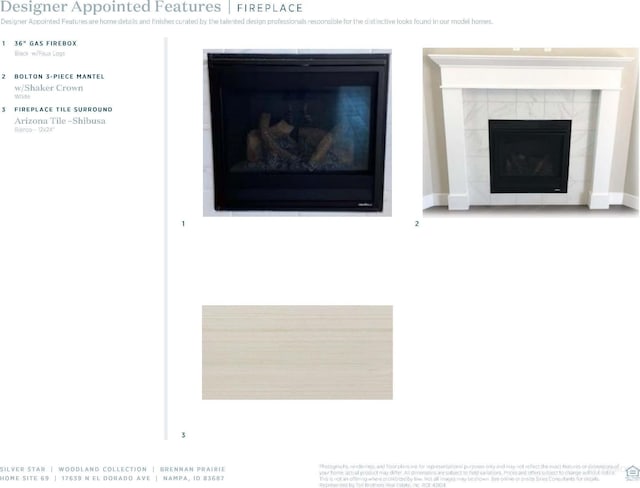 17639 N El Dorado Ave, Nampa, ID 83687 - detailed view of a fireplace