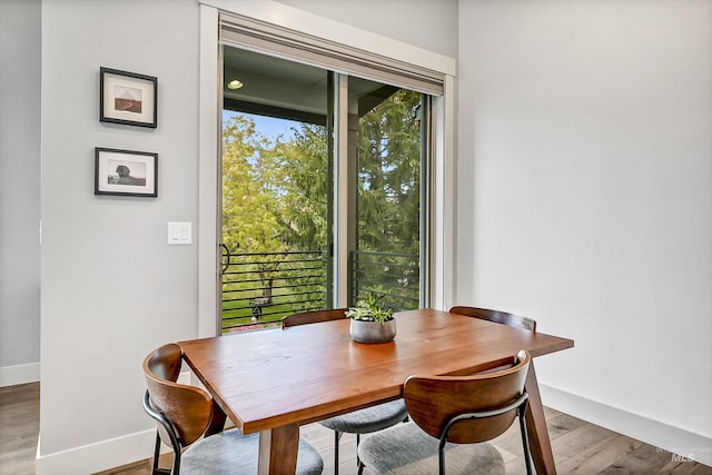 6420 W Glencrest Ln, Boise, ID 83714 - dining space featuring wood finished floors and baseboards