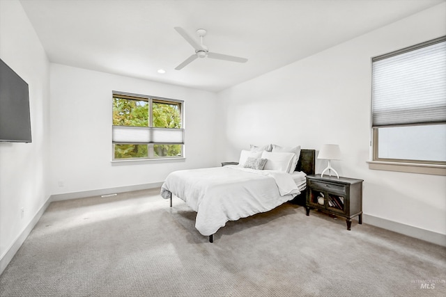6420 W Glencrest Ln, Boise, ID 83714 - carpeted bedroom featuring a ceiling fan and baseboards
