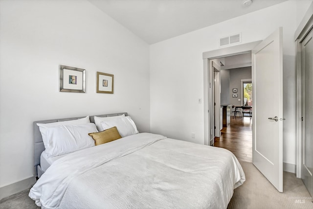 6420 W Glencrest Ln, Boise, ID 83714 - bedroom featuring lofted ceiling and visible vents