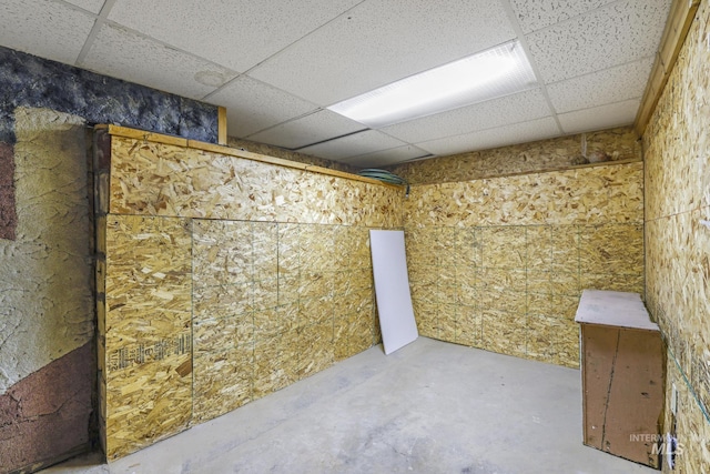 561 3rd Ave N, Twin Falls, ID 83301 - basement featuring a drop ceiling