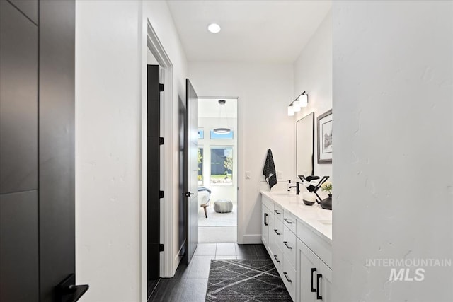 1093 N Morehouse Ave, Eagle, ID 83616 - bathroom with double vanity and ensuite bath