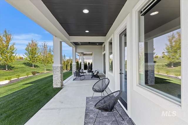 1093 N Morehouse Ave, Eagle, ID 83616 - view of patio