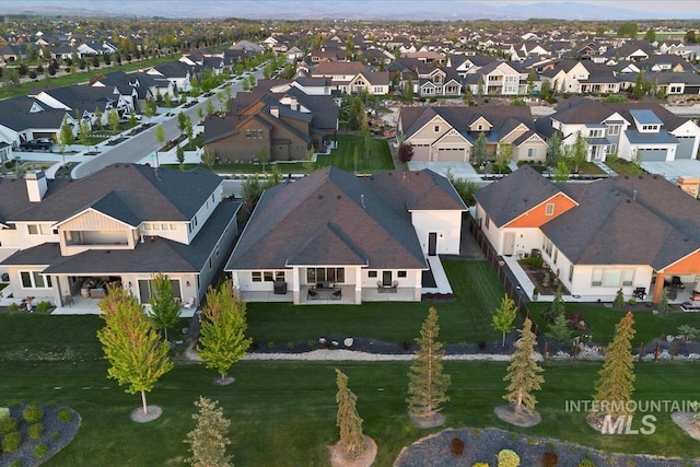 1093 N Morehouse Ave, Eagle, ID 83616 - aerial view featuring a residential view
