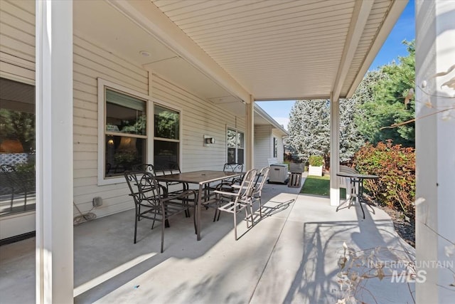 2308 E Chimere Dr, Meridian, ID 83646 - view of patio / terrace featuring outdoor dining area
