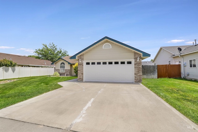 1460 N Pointe Dr, Twin Falls, ID 83301 - view of front of property with brick siding and concrete driveway