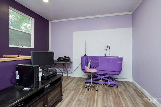 731 W 4th St, Emmett, ID 83617 - office space with wood finished floors
