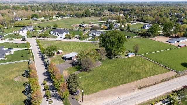 drone / aerial view