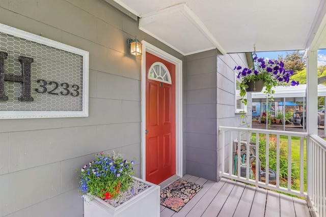 3233 8th St, Lewiston, ID 83501 - property entrance featuring a porch