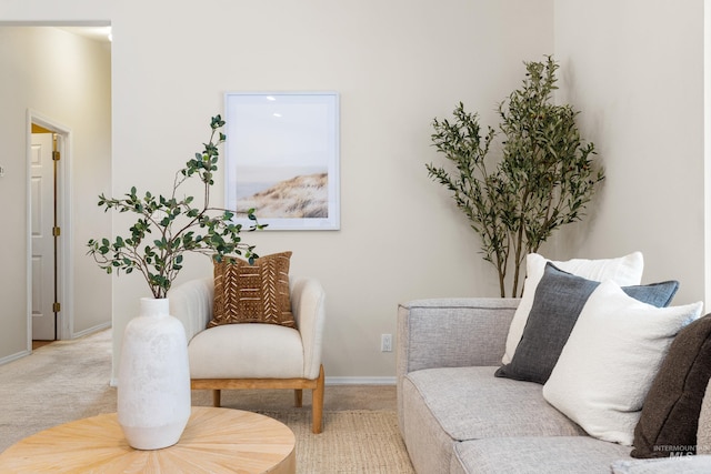 6460 S Lodgepole Pl, Boise, ID 83716 - sitting room featuring carpet floors and baseboards