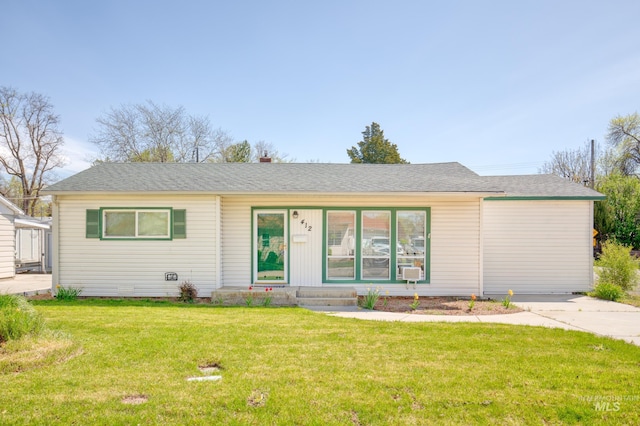 412 N Purdue St, Boise, ID 83706 - view of front facade featuring a front lawn and entry steps