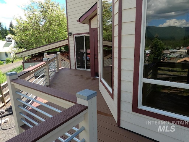 204 S 2nd St, Elk River, ID 83827 - view of wooden terrace