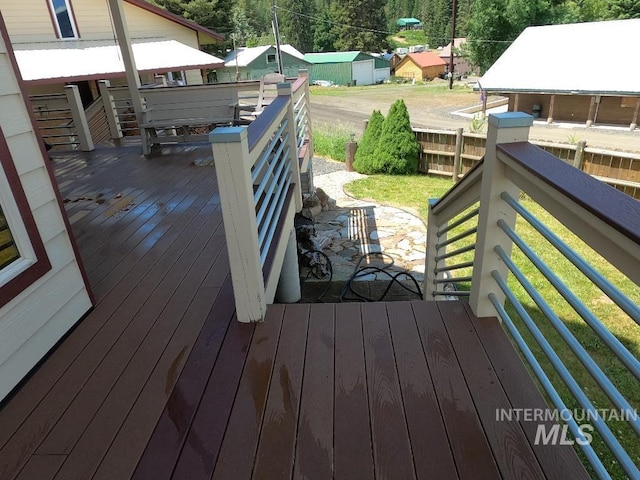 204 S 2nd St, Elk River, ID 83827 - view of deck