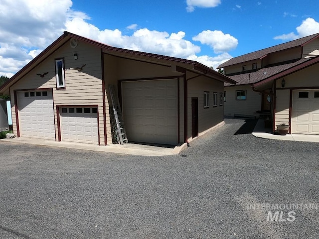 204 S 2nd St, Elk River, ID 83827 - view of detached garage
