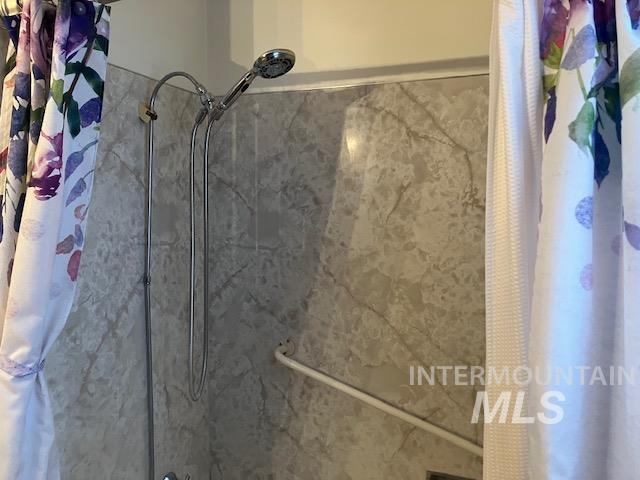 details with walk in shower