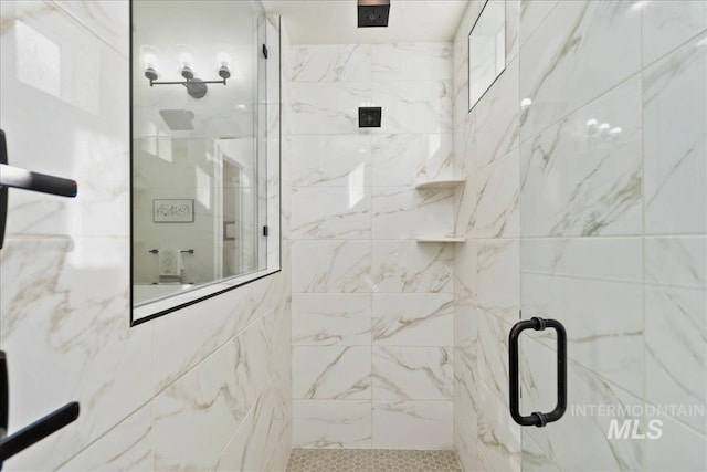 8237 W Corinthia St, Eagle, ID 83616 - full bathroom featuring a marble finish shower