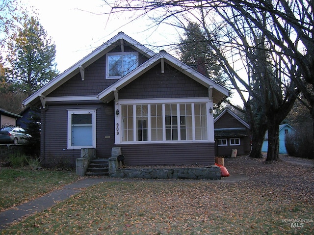 view of front facade