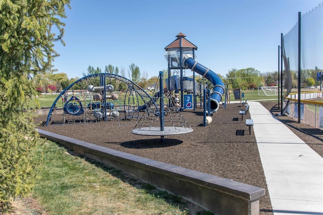 view of community playground