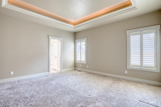 13569 Paoletti St, Caldwell, ID 83607 - carpeted spare room featuring baseboards and a raised ceiling