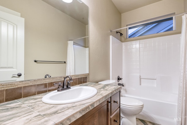 13569 Paoletti St, Caldwell, ID 83607 - full bath featuring vanity and shower / bath combo with shower curtain