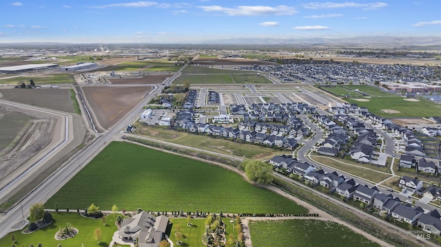 10110 Irongate Dr, Nampa, ID 83687 - birds eye view of property with a water view and a residential view