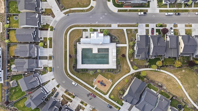 10110 Irongate Dr, Nampa, ID 83687 - bird's eye view with a residential view