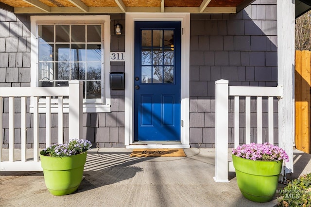 view of property entrance