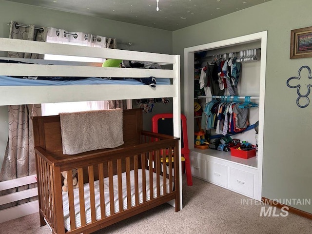 1527 13th Ave, Lewiston, ID 83501 - bedroom with carpet floors and a closet
