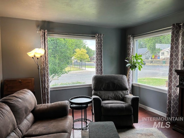1527 13th Ave, Lewiston, ID 83501 - sitting room featuring healthy amount of natural light and wood finished floors