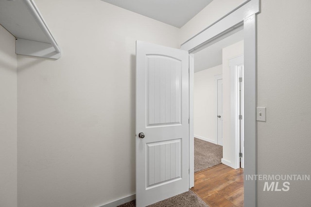 316 N 11th St, Payette, ID 83661 - corridor with wood finished floors